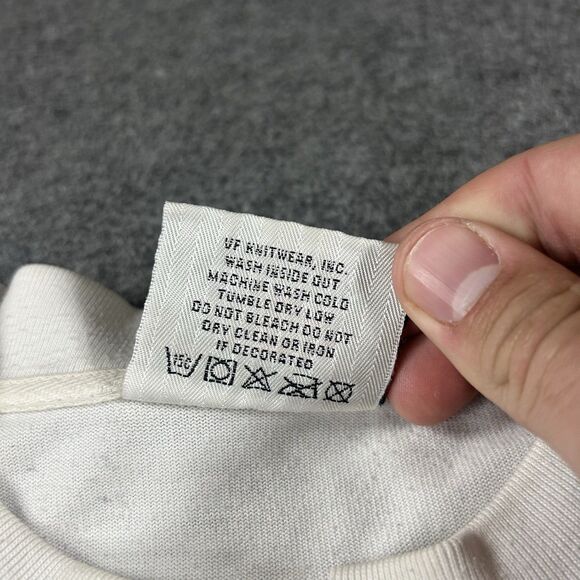 Vintage Dale Earnhardt Chase Authentics Men’s XL Jersey White Spell Out Crewneck - Picture 10 of 12